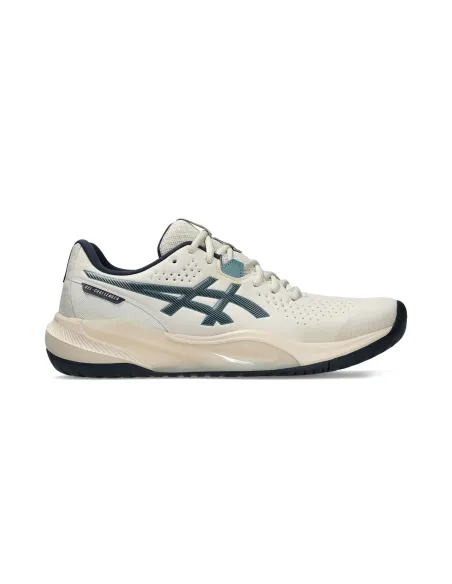 Asics Gel-Challenger 15 Bege/Azul Marinho 1041A510 | Ofertas de padel