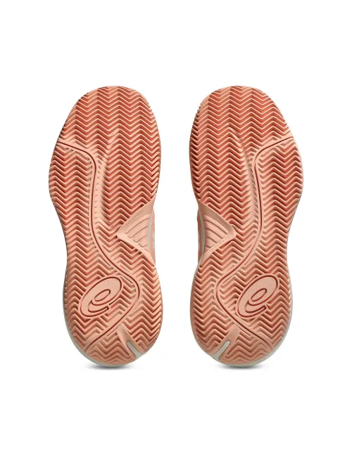 Asics Gel-Challenger 15 Clay Branco/Pêssego Mulher | Ofertas De Padel
