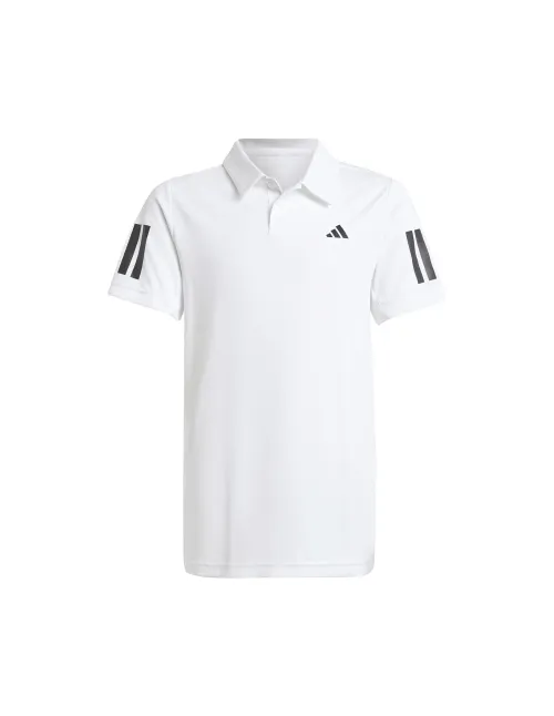 Polo Adidas B Club 3 Stripes Ji Junior | Ofertas De Padel
