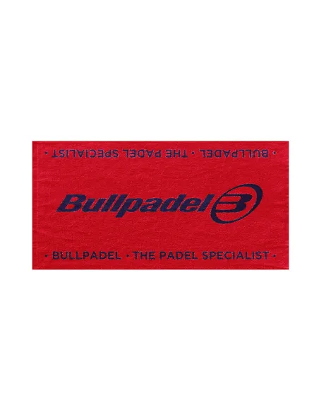 Handtuch Bullpadel Bptowel26 150X90 Rot | Ofertas De Padel
