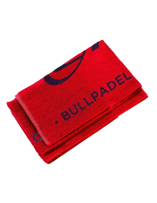 Serviette  Bullpadel Bptowel26 150X90 Rouge | Ofertas De Padel