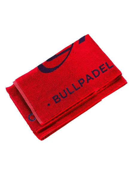 Serviette  Bullpadel Bptowel26 150X90 Rouge | Ofertas De Padel