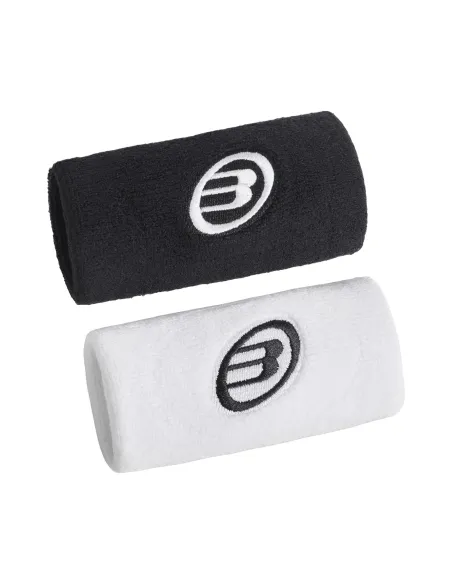 Muñequera Bulpadel Bpmu262I Negro/Blanco | Ofertas de pádel