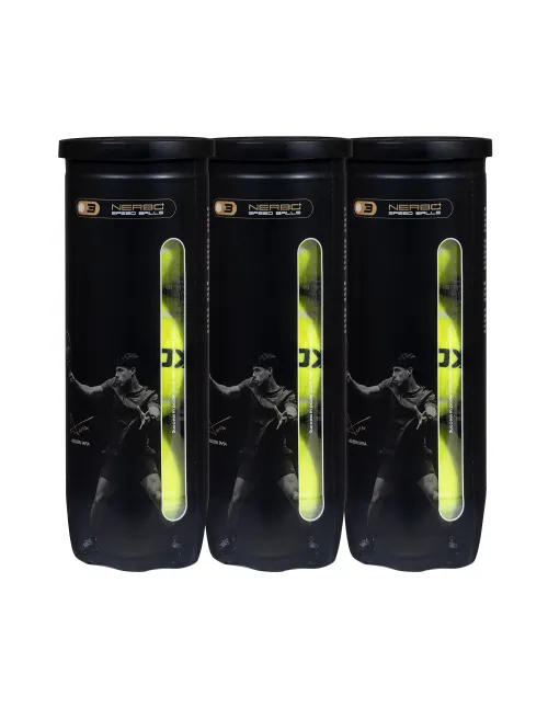 Tripack De Boîtes De 3 Balles Nox Nerbo Speed | Ofertas De Padel
