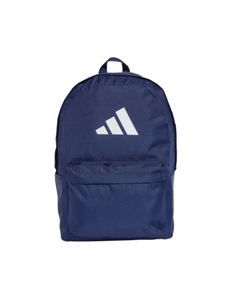 Mochila Adidas Classic 3 Bar Logo Azul | Ofertas de pádel