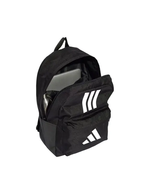 Mochila Adidas Classic Bars 3 Stripes Negro | Ofertas de padel