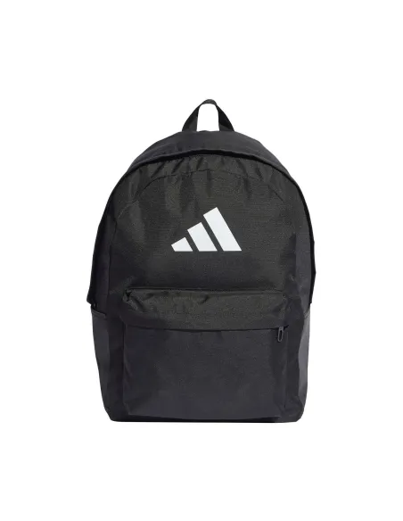 Mochila Adidas Classic 3 Bar Logo Negro | Ofertas de pádel