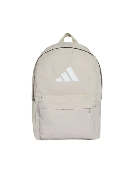 Zaino Adidas Classic 3 Bar Logo Beige |Padel offers