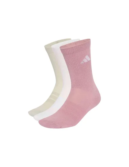 Pack De 3 Calcetines Adidas Cushioned Sportswear Crew | Ofertas de pádel