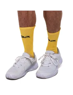 Pack De 2 Chausettes Siux Longs Reveal Jaune/Blanc | Ofertas De Padel