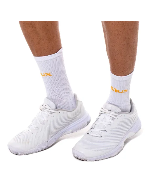 Pack De 2 Chausettes Siux Longs Reveal Jaune/Blanc | Ofertas De Padel
