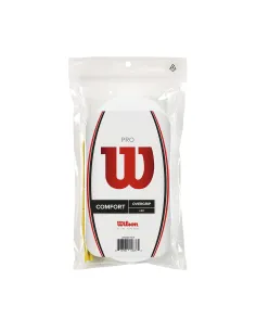 WILSON PRO OVERGRIP 30PK WH WRZ4017WH  | Ofertas De Pádel