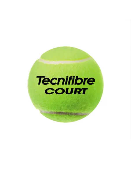 BOX OF 36 4-BALL CANISTERS Tecnifibre COURT | Ofertas de padel