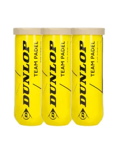 TRIPACK DI BARATTOLI DA 3 PALLE Dunlop TEAM Padel |Padel offers
