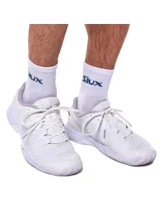 PACK 2 CHAUSSETTES SIUX MID HEIGHT REVEAL - BLANC + TURQUOISE SS25... 2