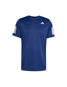 Camiseta Adidas Club 3 Stripres Kue82 Hombre | Ofertas de pádel