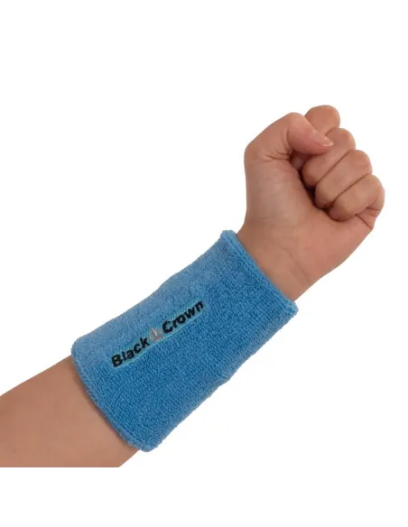 Pack 2 Pcs Wristbands Black Crown Belgium | Ofertas de padel
