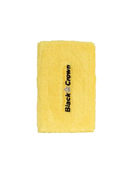 Pack 2 Unds Munhequeiras Black Crown Bélgica Amarelo | Ofertas de padel