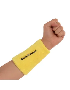 Pack 2 Pz Polsiere Black Crown Belgio Giallo |Padel offers 2