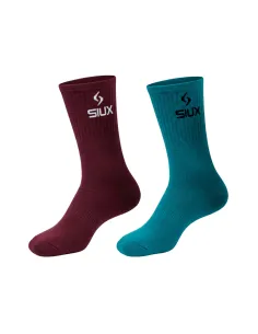 Pack 2 Meias Siux Groove 26 Cano Alto 200234 | Ofertas de padel