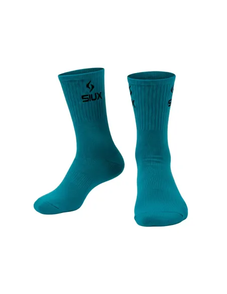 Pack 2 Socken Siux Groove 26 Hohe Welle Bordeaux/Türkis | Ofertas De Padel