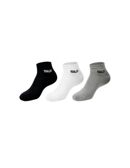Pack 3 Socks Siux Basic 26 Short Shaft Mix | Ofertas De Padel