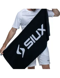 Towel Siux Basic Black | Ofertas de padel