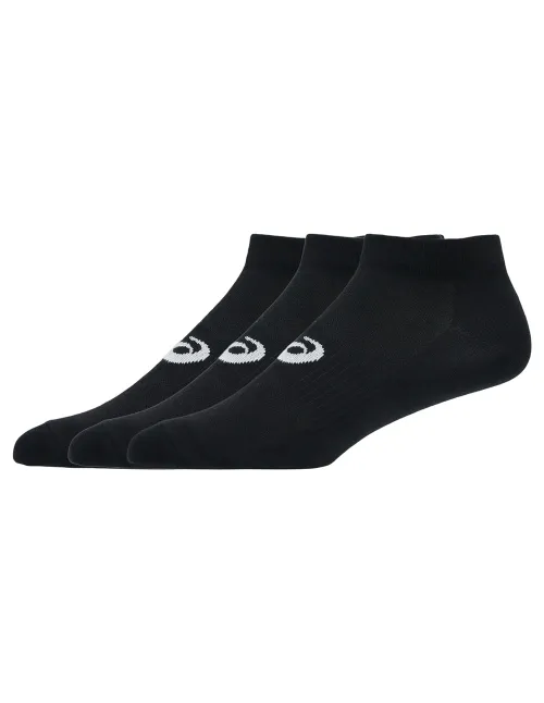 Pack 3 Chausettes Socquettes Asics Noir | Ofertas de Padel