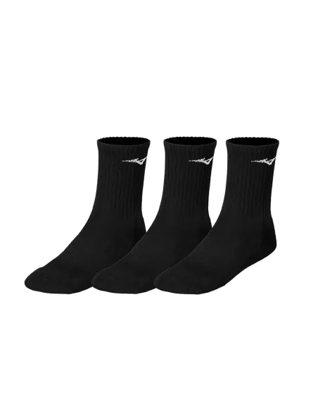 Pack 3 Calcetines Mizuno Negro | Ofertas de Padel