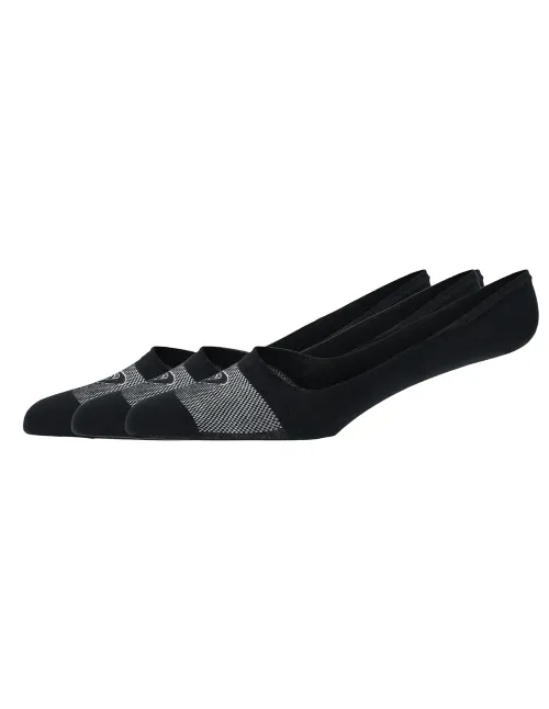 Pack 3 Socks Invisible Asics Black | Ofertas de Padel