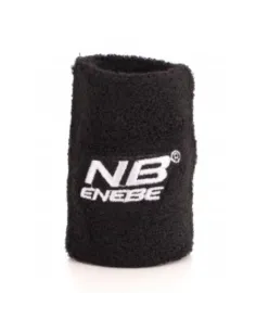 Muñequera Enebe Noir Logo Blanc | Offres de Padel