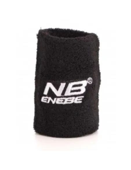 Enebe Polsino Logo bianco nero | Ofertas De Pádel