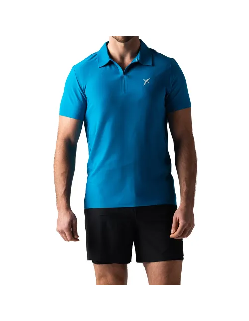 Polo Drop Shot Campa Azul | Ofertas de pádel