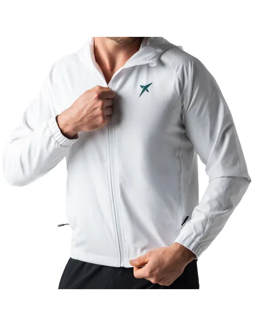 Jaqueta Drop Shot Sanz Flight Branco | Ofertas de padel
