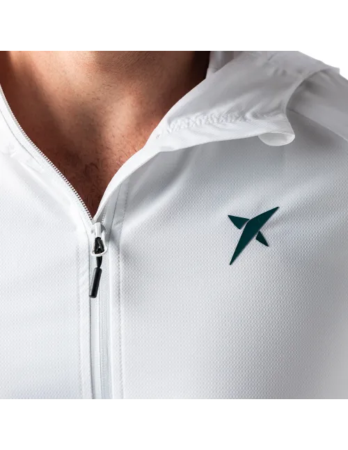 Jacke Drop Shot Sanz Flight Weiß | Ofertas De Padel