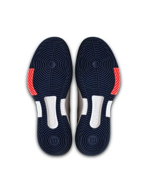 Wilson Courtglide Padel Branco/Azul | Ofertas de padel