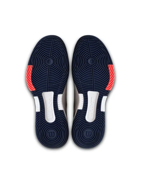 Wilson Courtglide Padel White/Blue | Ofertas de padel