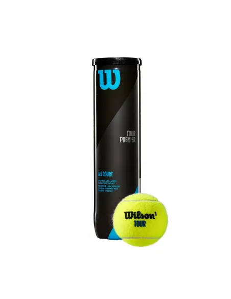 Dose Mit 4 Wilson Tour Tennisbällen | Ofertas De Padel