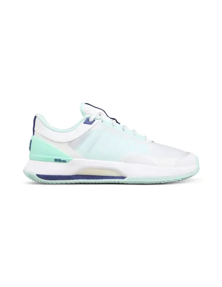 Wilson Intrigue Tour Clay Blanco/ Azul Mujer | Ofertas de pádel