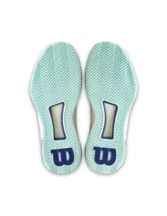Wilson Intrigue Tour Clay Blanc/Bleu Femme | Ofertas De Padel 2