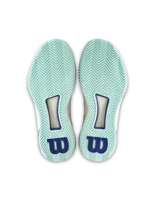 Wilson Intrigue Tour Clay Blanco/ Azul Mujer | Ofertas de pádel
