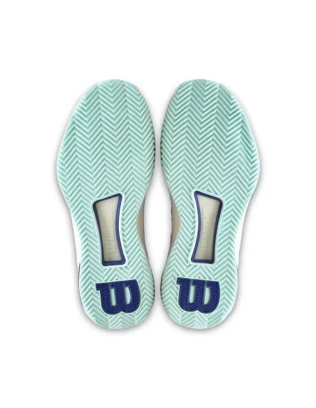 Wilson Intrigue Tour Clay Blanco/ Azul Mujer | Ofertas de pádel