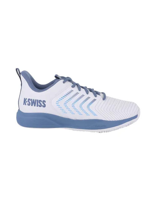 Kswiss Ultrashot Light Clay Branco/Azul 04742-158-M | Ofertas de padel