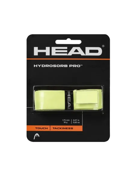 Blister 1Ud. Overgrip Head Hydrosorb Pro Giallo |Padel offers