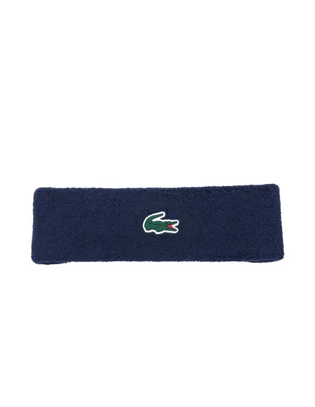 Diadema Lacoste Core Performance Marinho | Ofertas de padel