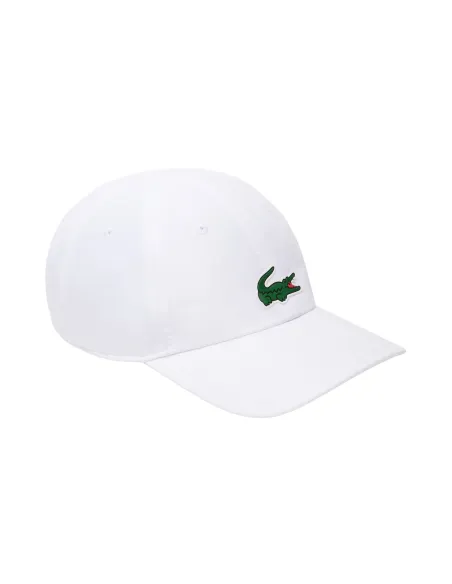Cap Lacoste Novak Djokovic White | Ofertas de padel