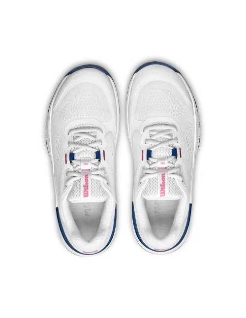 Wilson Intrigue Pro Branco/Azul Junior Wrs341640 | Ofertas de padel