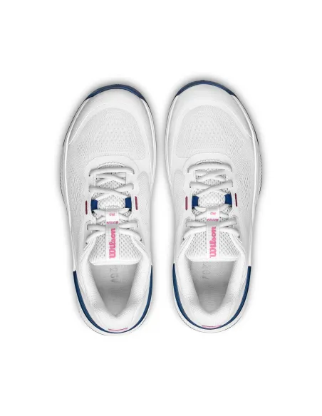 Wilson Intrigue Pro Weiß/Blau Junior | Ofertas De Padel