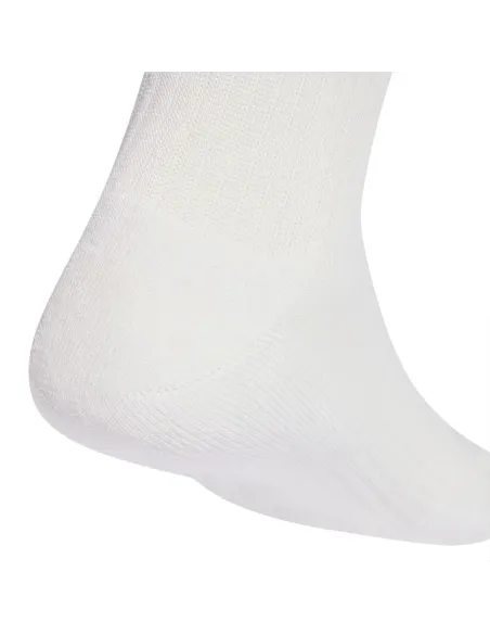 Socken Adidas 3 Stripes Essential Crew Blanco | Ofertas De Padel