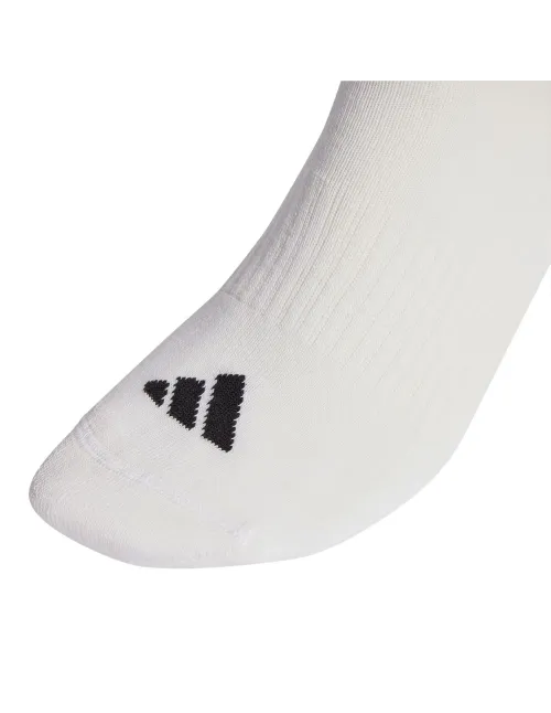 Pack 3 Calcetines Adidas 3 Stripes Essential Crew Blanco | Ofertas de pádel